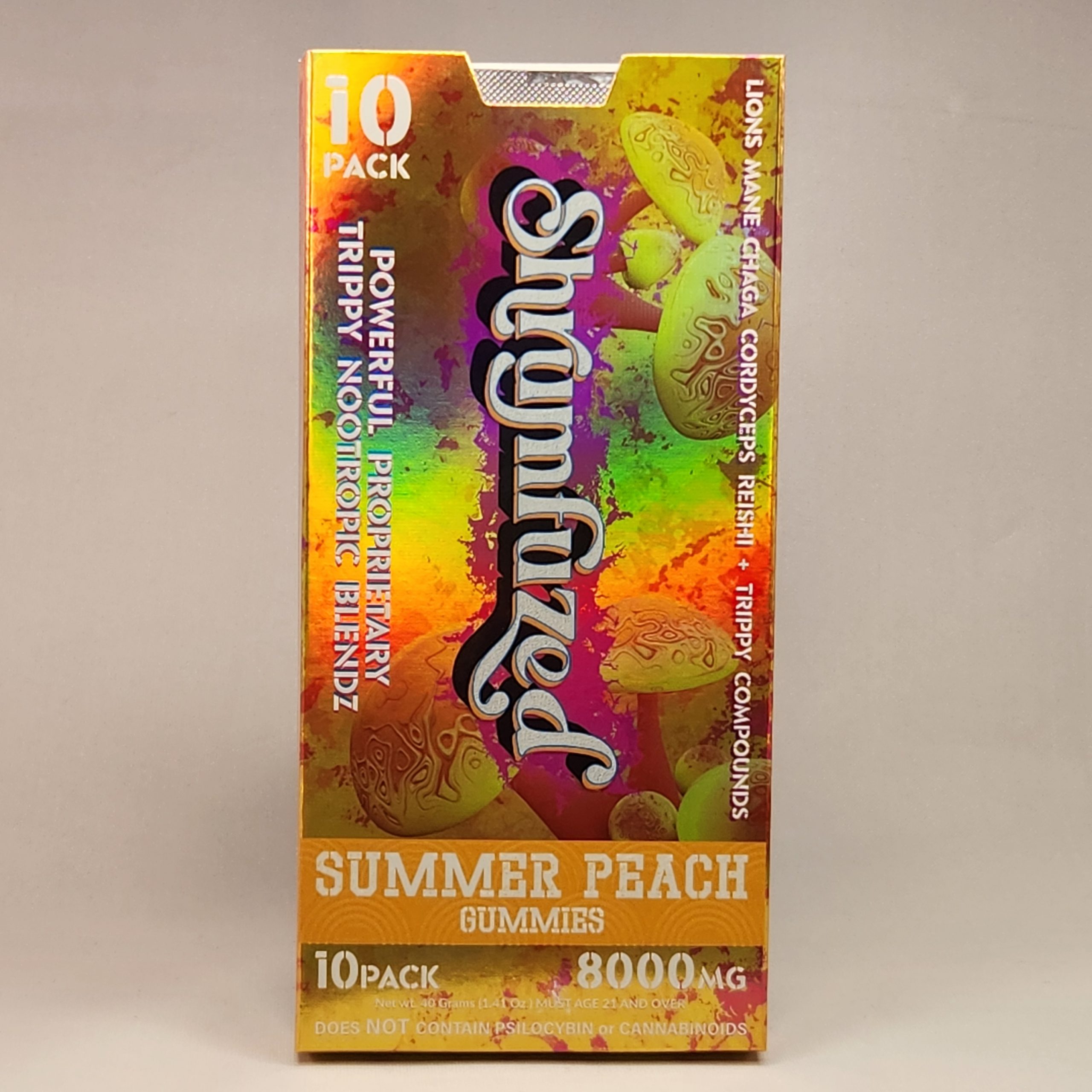 Shrumfuzed 8000mg 10pk Summer Peach