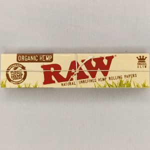 Raw Organic Hemp Papers King Size Slim