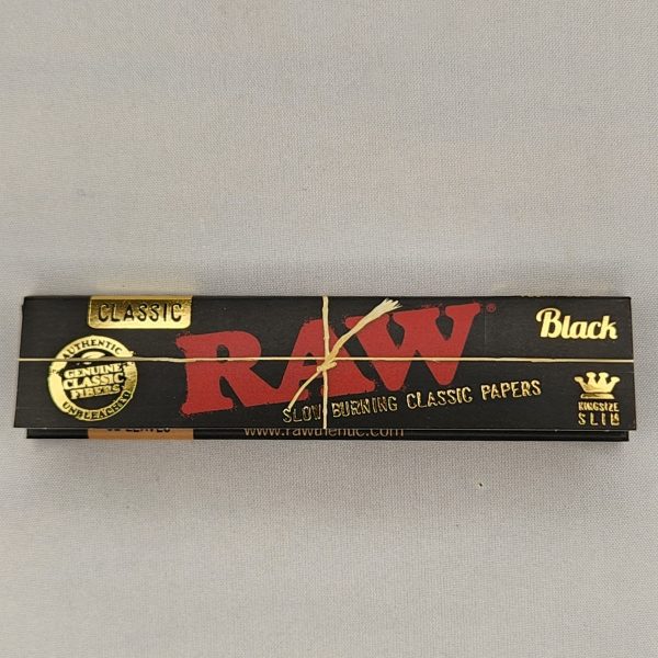 Raw Classic Black Papers King Size Slim