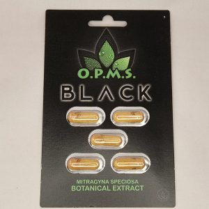 O.P.M.S. Black Capsules 5pk