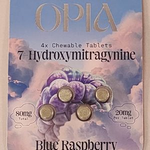 OPiA 7-Hydroxymitragynine Blue Raspberry Tablets