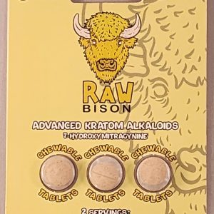 Raw Bison 7OH Tablet 3 Pack