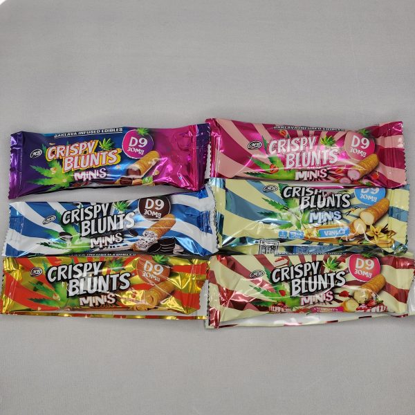 Crispy Blunts Minis 30mg - Multiple Flavors