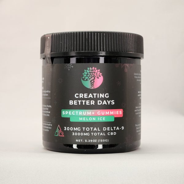 Creating Better Days Melon Ice Spectrum + Gummies 3300mg